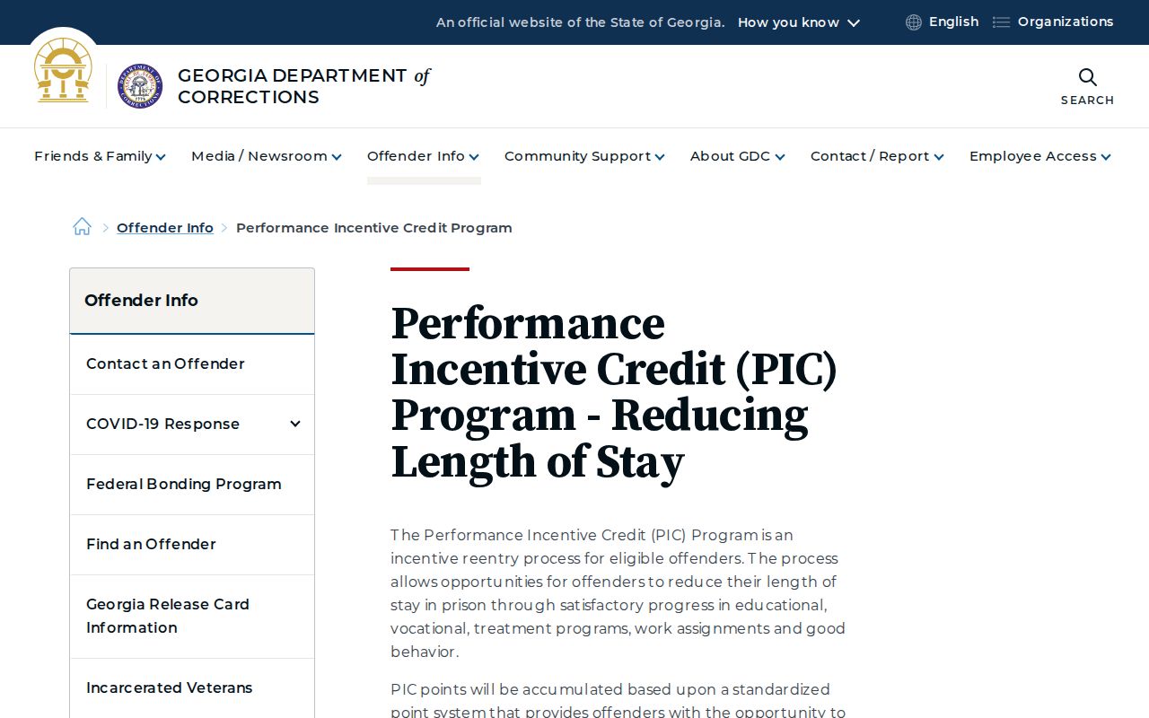 Twiggs County release date lookup for GDC performance credit